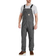 Carhartt Men's Rugged Flex® Relaxed Fit Unlined Canvas Bib Overall Factory Second Gravel