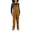 Carhartt Women's Rugged Flex® Loose Fit Unlined Canvas Bib Overall Factory Second Carhartt Brown